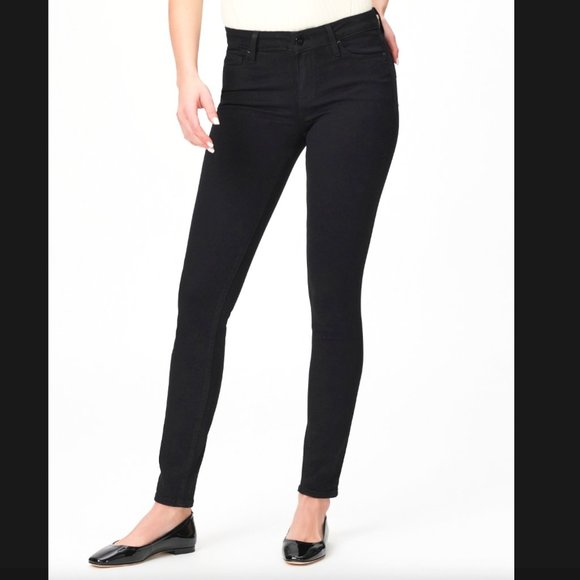 PAIGE Denim - Paige Verdugo Ultra Skinny Jeans, Black (28)